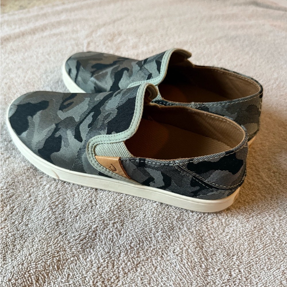 Camouflage Slip-On Kids Shoes
